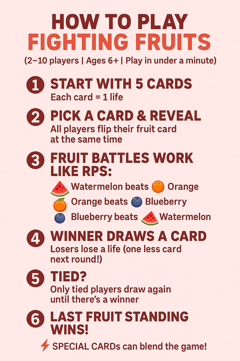 FIGHTING FRUIT